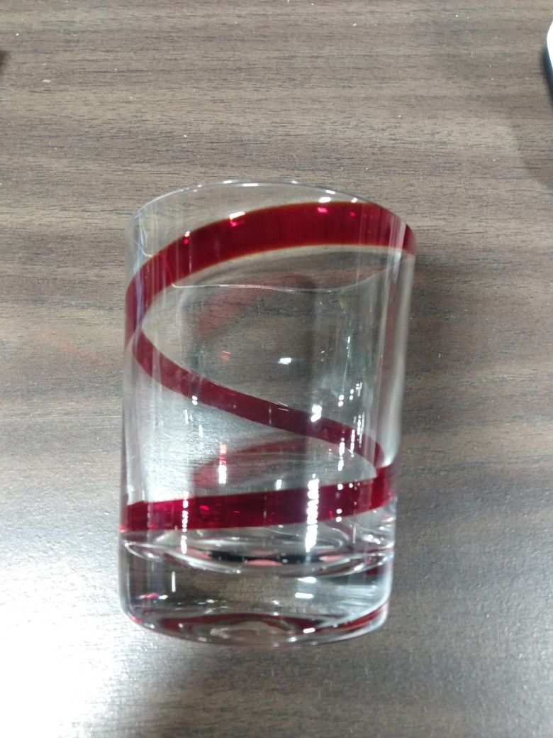 New Vintage Christmas Whiskey Glasses
