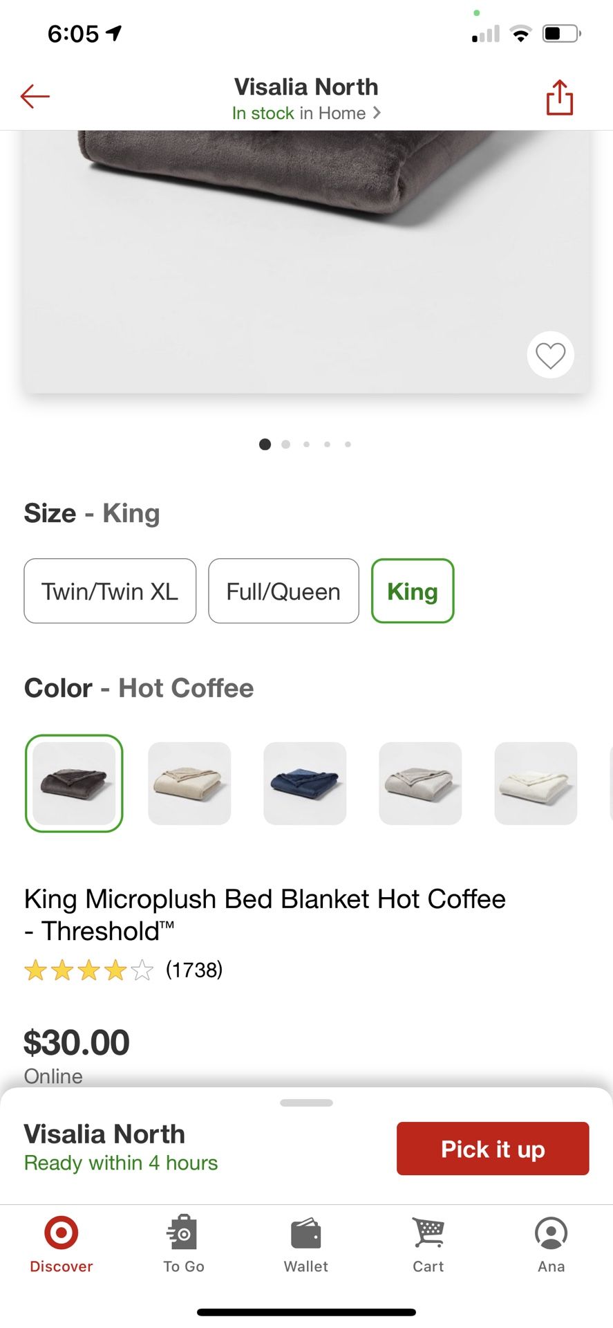 Brand new blanket