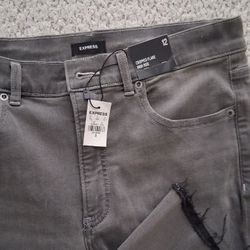 Express Cropped Flare High Rise