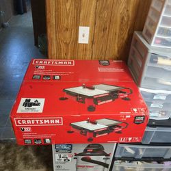 Craftsman 7 In Tile Saw New In Box Brand New