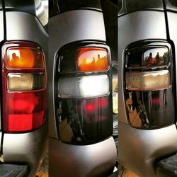 Taillights and headlights Tint