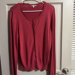 Womens Halogen Button Down Sweater Cardigan Size XL