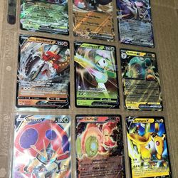 9x English EX/V Card Lot!