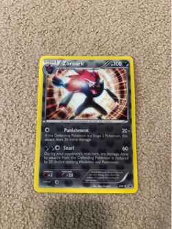 Pokemon Zoroark #BW19 Jumbo Card