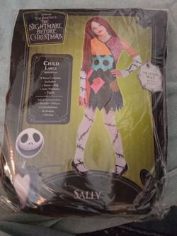 The Nightmare Before Christmas,  SALLY Halloween Costume Size : Child Large