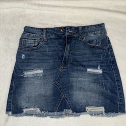 Girls Shorts  And Jean Skirt 