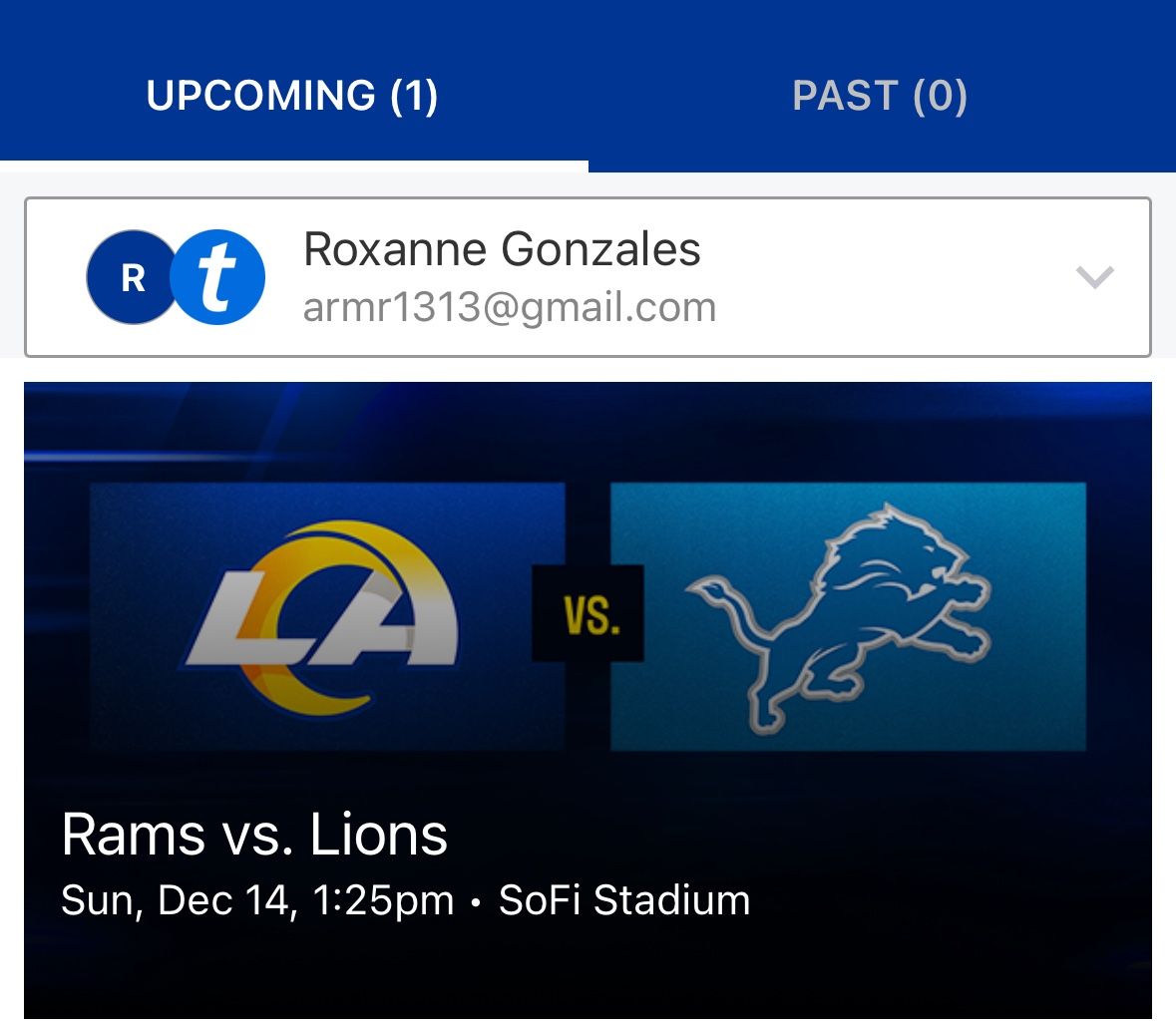 Rams Vs Lions 