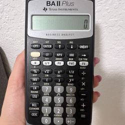 Texas Instruments Financial Calculator BA II Plus
