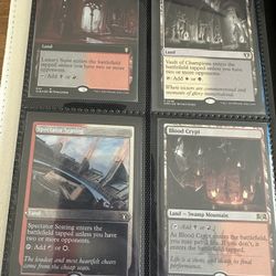 MTG Dual Lands/ Terror Of The Peaks/ Staples