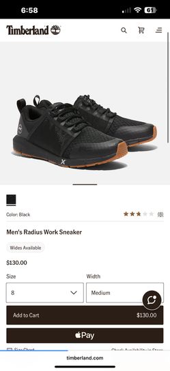 Men’s Timberland Sneakers 10.5