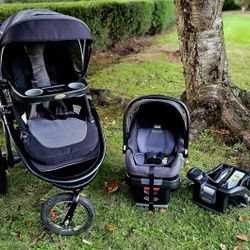■GRACO MODES JOGGING TRAVEL SYSTEM■ INCLUDES INFANT CARSEAT AND 2 BASES  ☆OBO☆