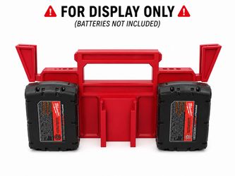Milwaukee M18 Battery Holder / Organizer – Holds 6 Batteries