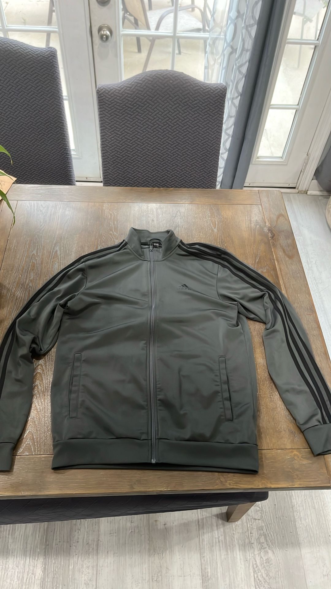 Adidas Sports Zip Up Size M