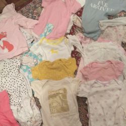 Assortment Of Baby Clothes And More