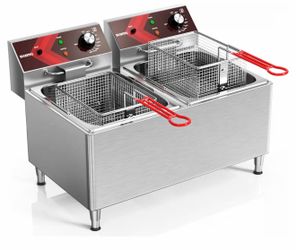 Commercial Counter Top Dual Fryer