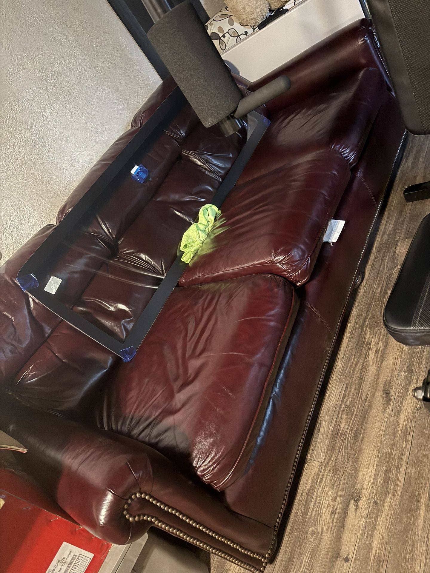 3 Seater Leather Couch