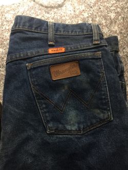 Wrangler fire resistant 38x34