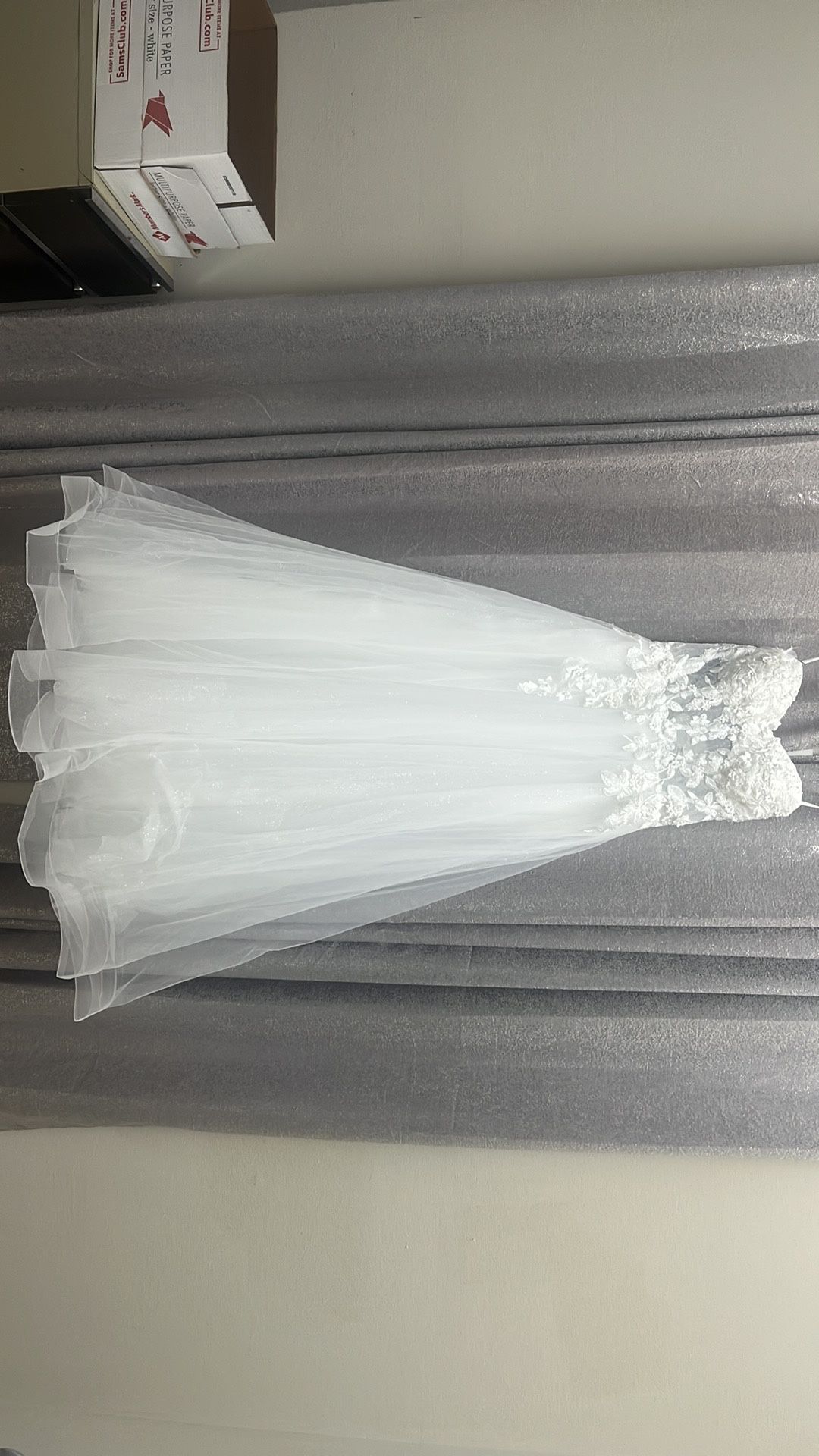 New, Never Worn, Not Altered Wedding dress Size 14 