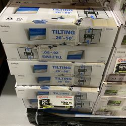 Tilting TV Wall Mount 26”- 50”