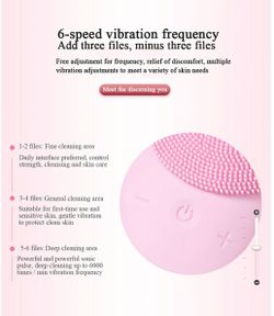 Electric Face Cleansing Brush 2in1 clean/massage