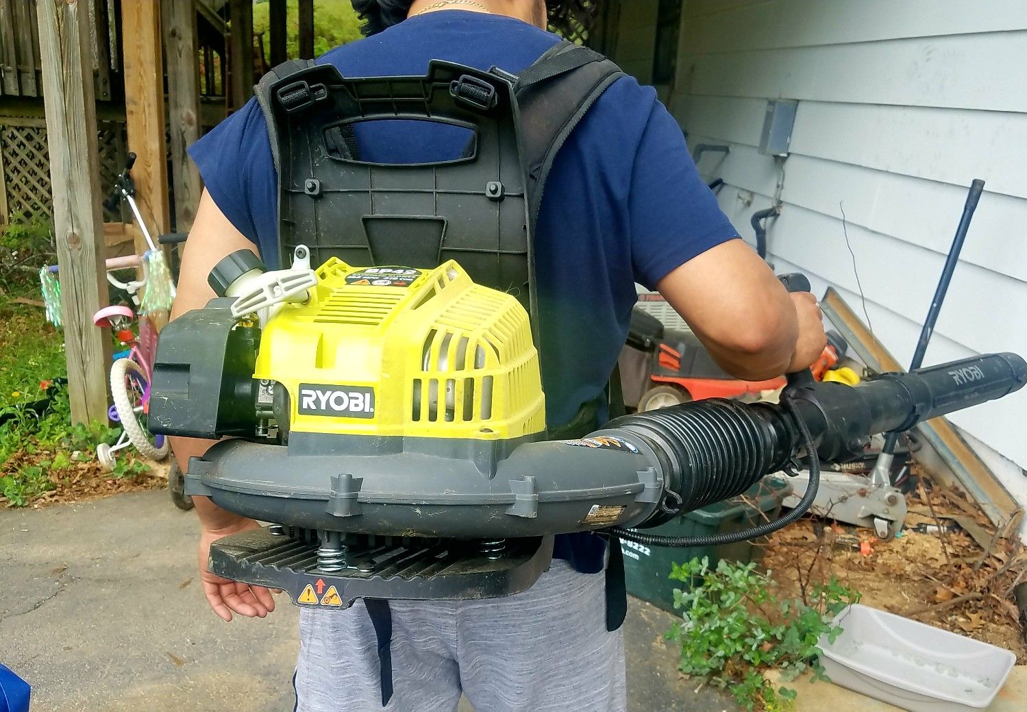 Ryobi Leaf Blower Back Pack