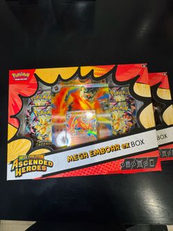 Pokemon ascended hero’s mega ex box