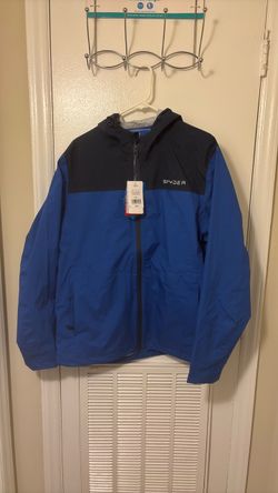 Man, spider jacket, raincoat size large Man, spider jacket, raincoat size large