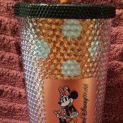 Disney Starbucks Minnie Mouse Valentine’s Red With Dots Tumbler 