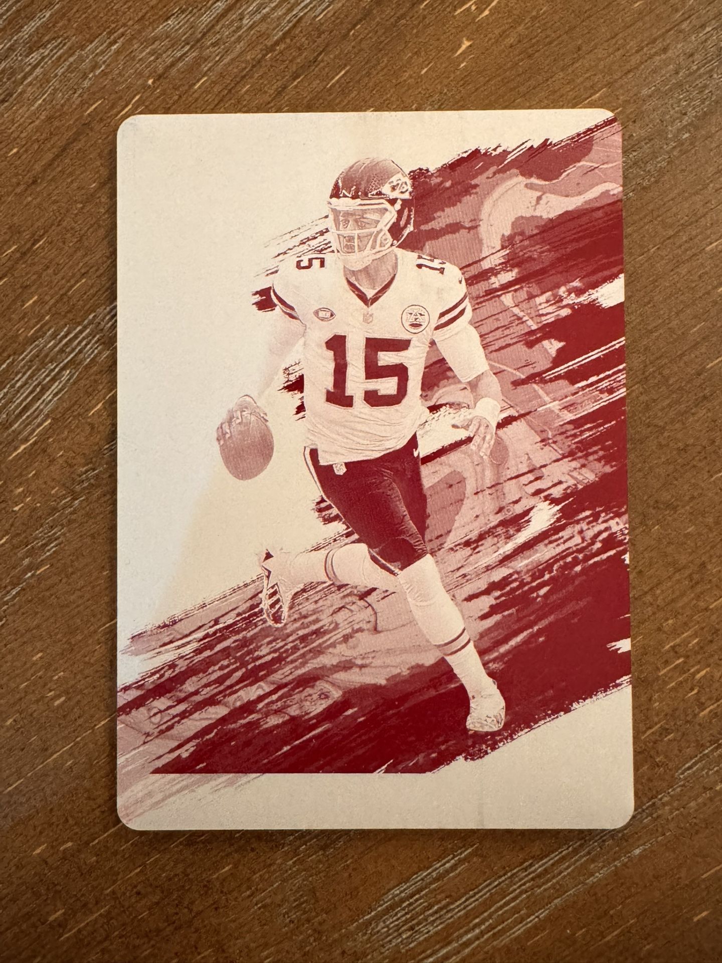 2024 Impeccable Patrick Mahomes Printing Plate #31 1/1 Kansas City Chiefs