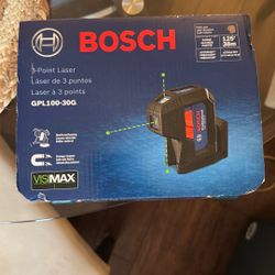 BOSCH 3 Point Laser 