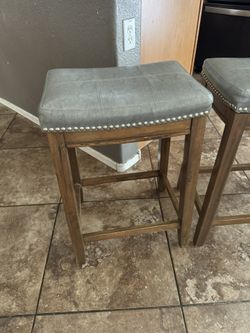 Beautiful Gray Barstools