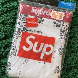 Supreme Paisley Briefs And Shirts