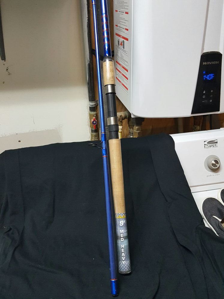 9' Cabela's whuppin stick fishing rod for Sale in Portland, OR - OfferUp