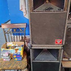 Pair Of Cerwin Vega V-15 3-Way Speakers,