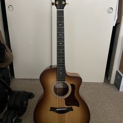 Taylor 114ce Sunset Blvd Grand Auditorium Acoustic-Electric Guitar Sunset Edgeburst