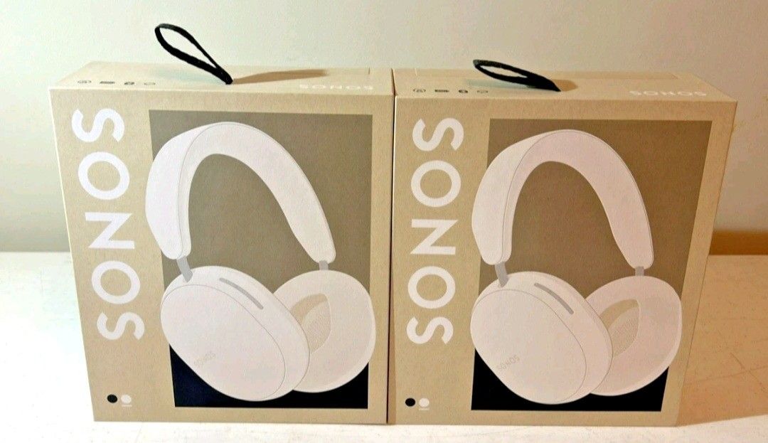 Sonos Ace Wireless Over-Ear Headphones with Bluetooth, White