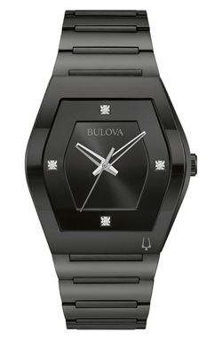 Men's BULOVA Gemini Diamond Watch - 40MM