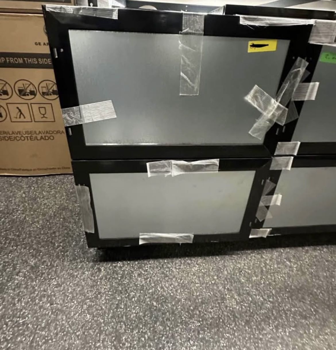 Kitchen Aid Panel Ready Double Drawer Fridge 24” Wide Open Box