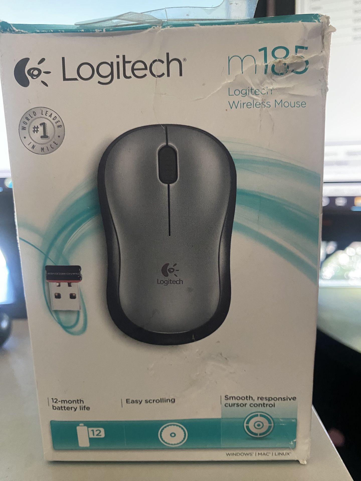 Logitech M185 Wireless Mouse 