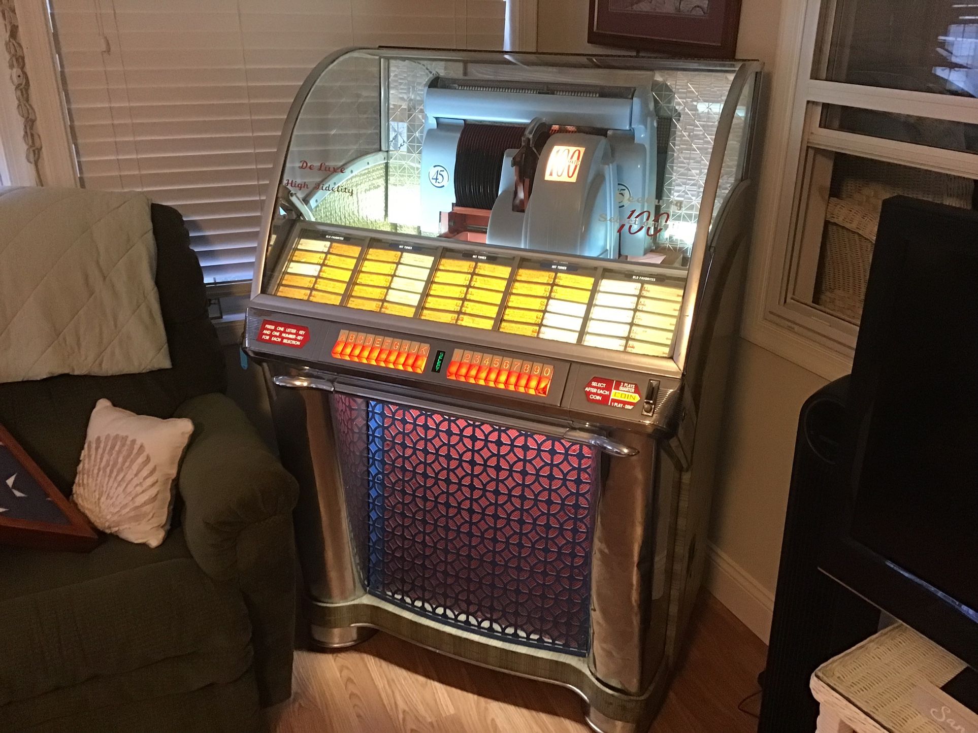 1953 Seeburg Select-o-matic 100 Jukebox