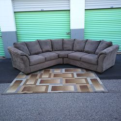 Delivery Available Sectional Couch Sofa With Matching Rug