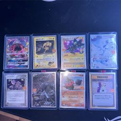 pokémon japanese 25th anniversary 8 Card Lot NM