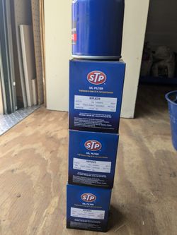 STP S3675 Oil Filter Set of 4