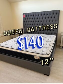 New queen mattress only $140