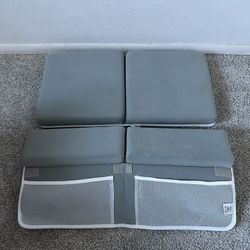 Bathtub Kneeling Pad And Side Cover With Storage 
