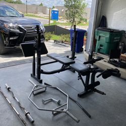 Complete Gym W/Olympic Bars 
