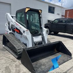 2015 BOBCAT T750 SKID STEER LOADER Hydraulic  Aux-Enclosed Cab A/C & Heater