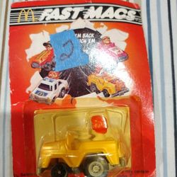 Fast Macs Mc Donald's Toy