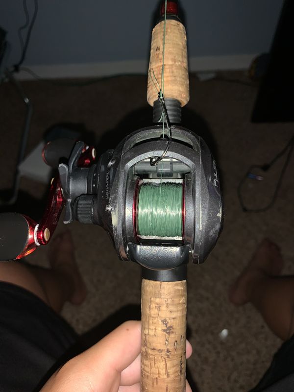 Bait caster rod and reel check description for more. for Sale in Odessa