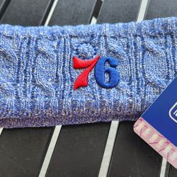 Philadelphia 76ers Official NBA KNIT HEADBAND New W/Tag!